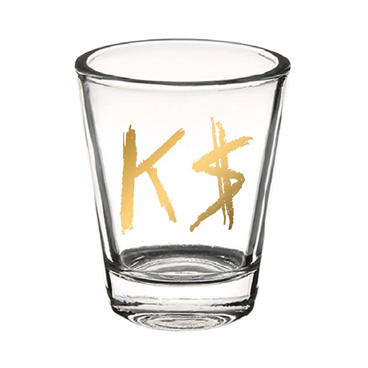 K$ Shot Glass