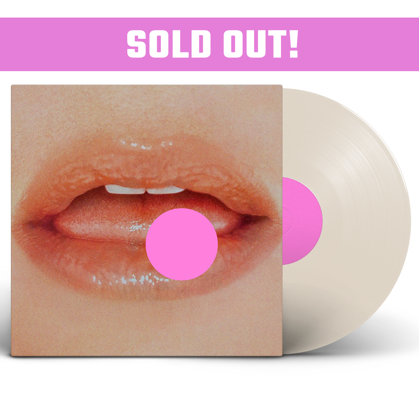 . SIGNED LP (Cum For Me Clear) Exclusive