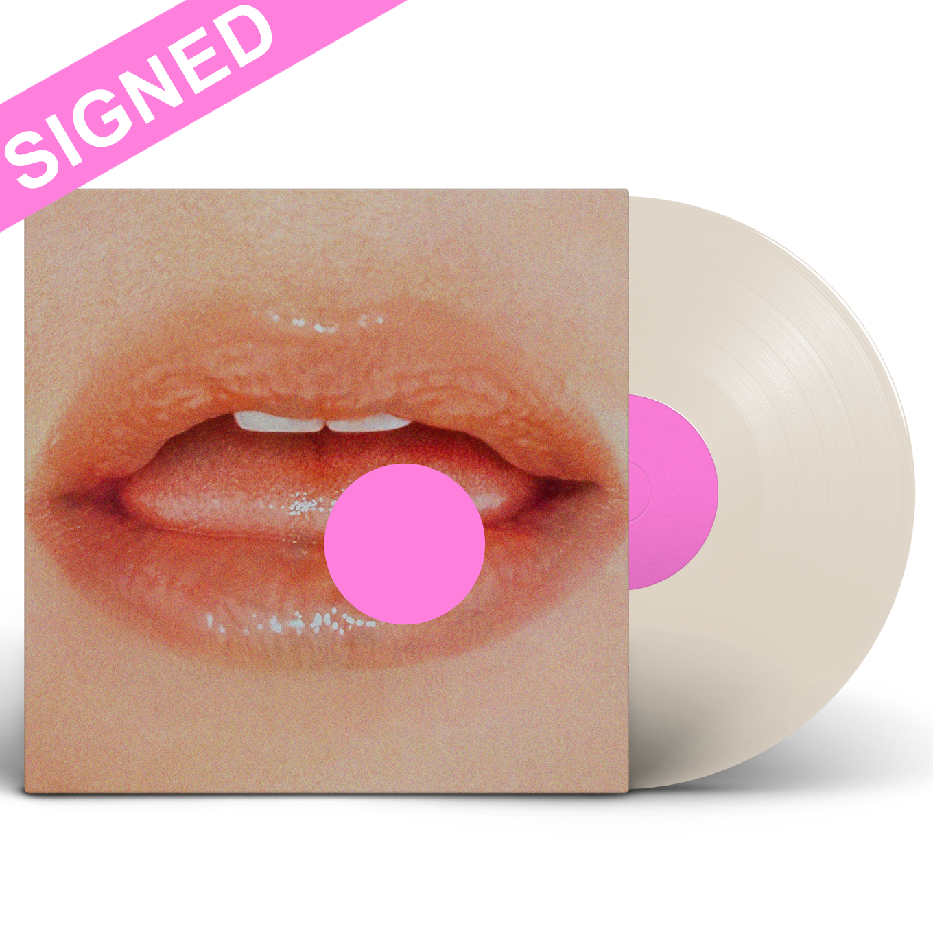 . SIGNED LP (Cum For Me Clear) Exclusive