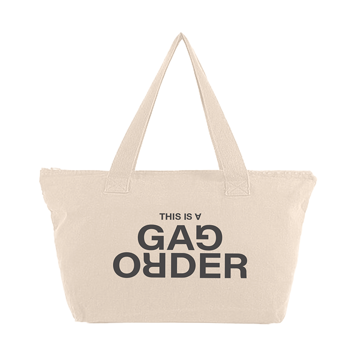 GAG ORDER CARRY ALL ZIPPER TOTE