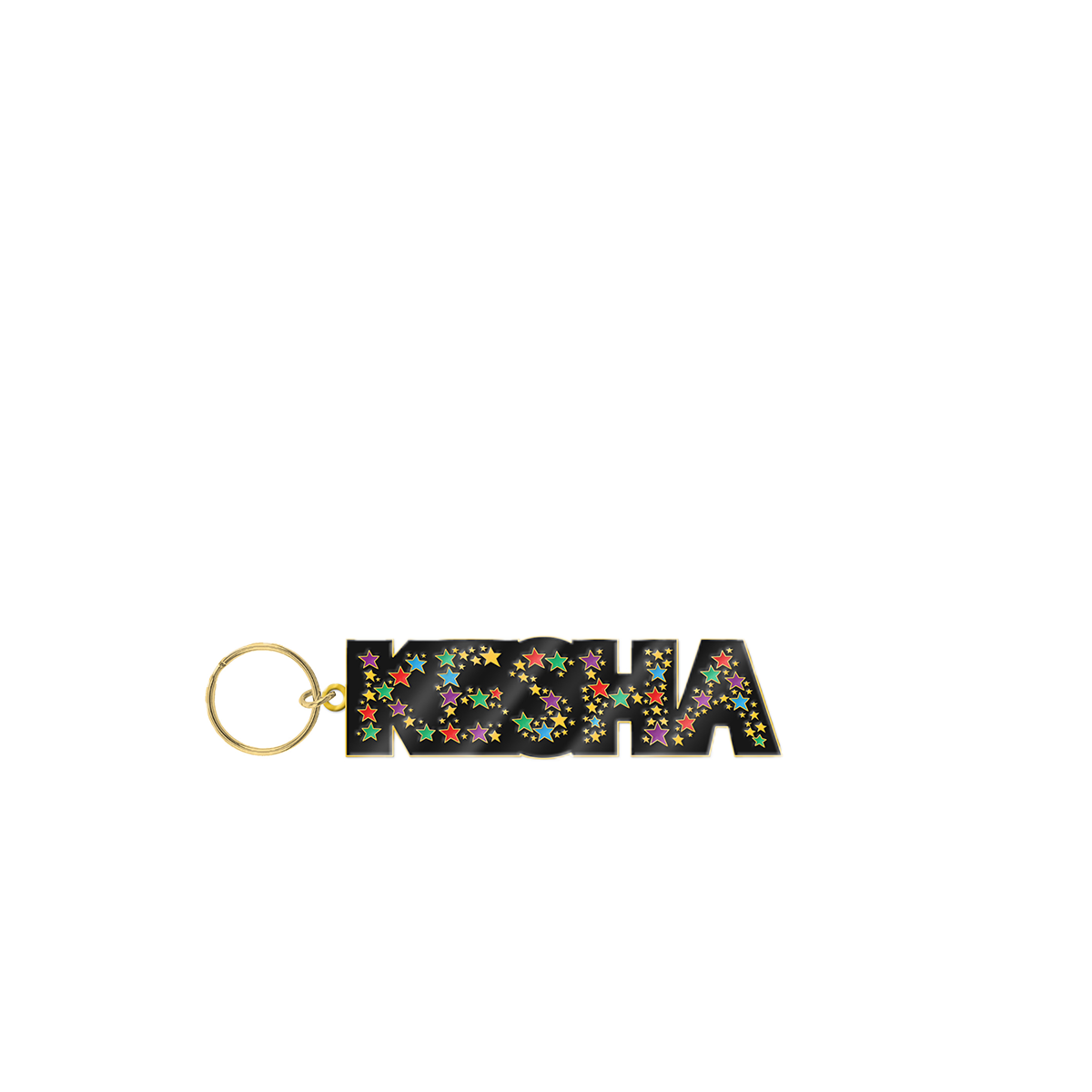 Kesha Enamel Keychain